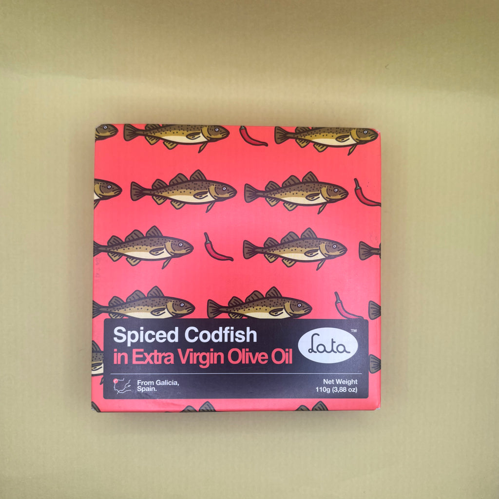 cod fish in a box The Codfather Alaska Fresh Seafood calorie source of proteins Lata Spiced Codfish in Extra