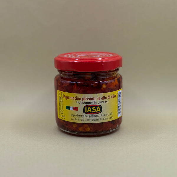 IASA Hot Peppers in Olive Oil (Peperoncino Piccante)