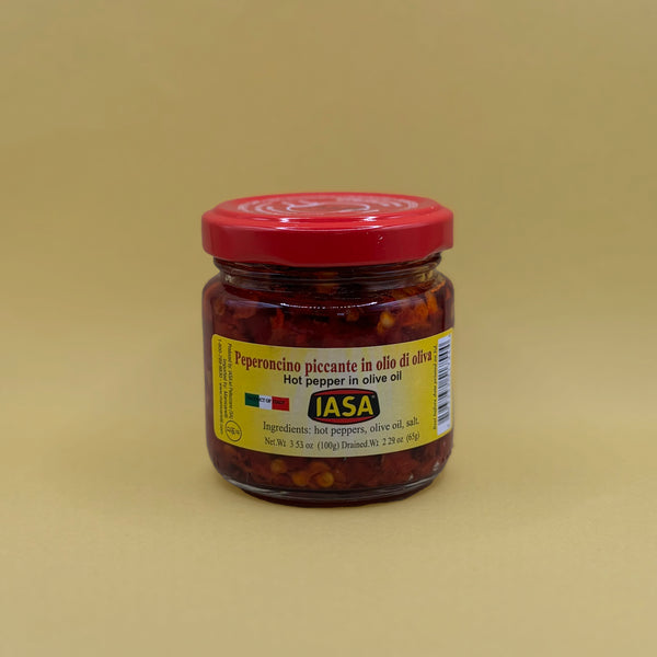 IASA Hot Peppers in Olive Oil (Peperoncino Piccante)