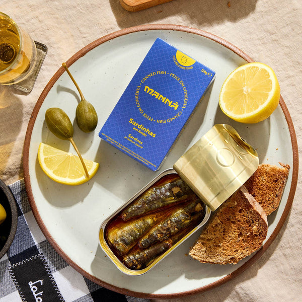 Manná Sardines with Lemon