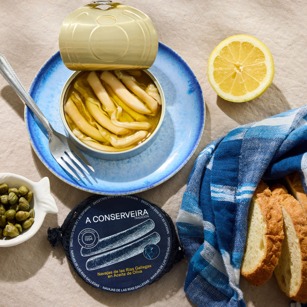 A Conserveira Tradición Razor Clams in Olive Oil