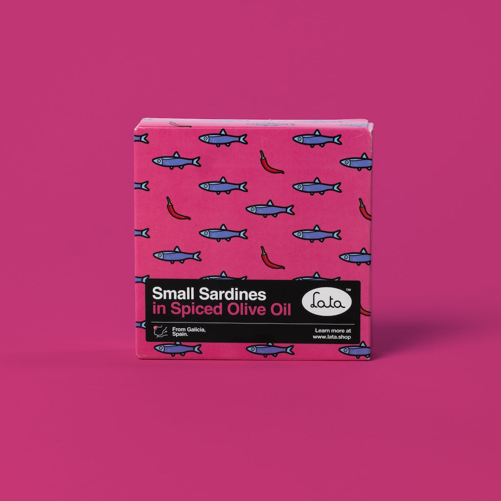Lata Small Sardines in Spiced Olive Oil