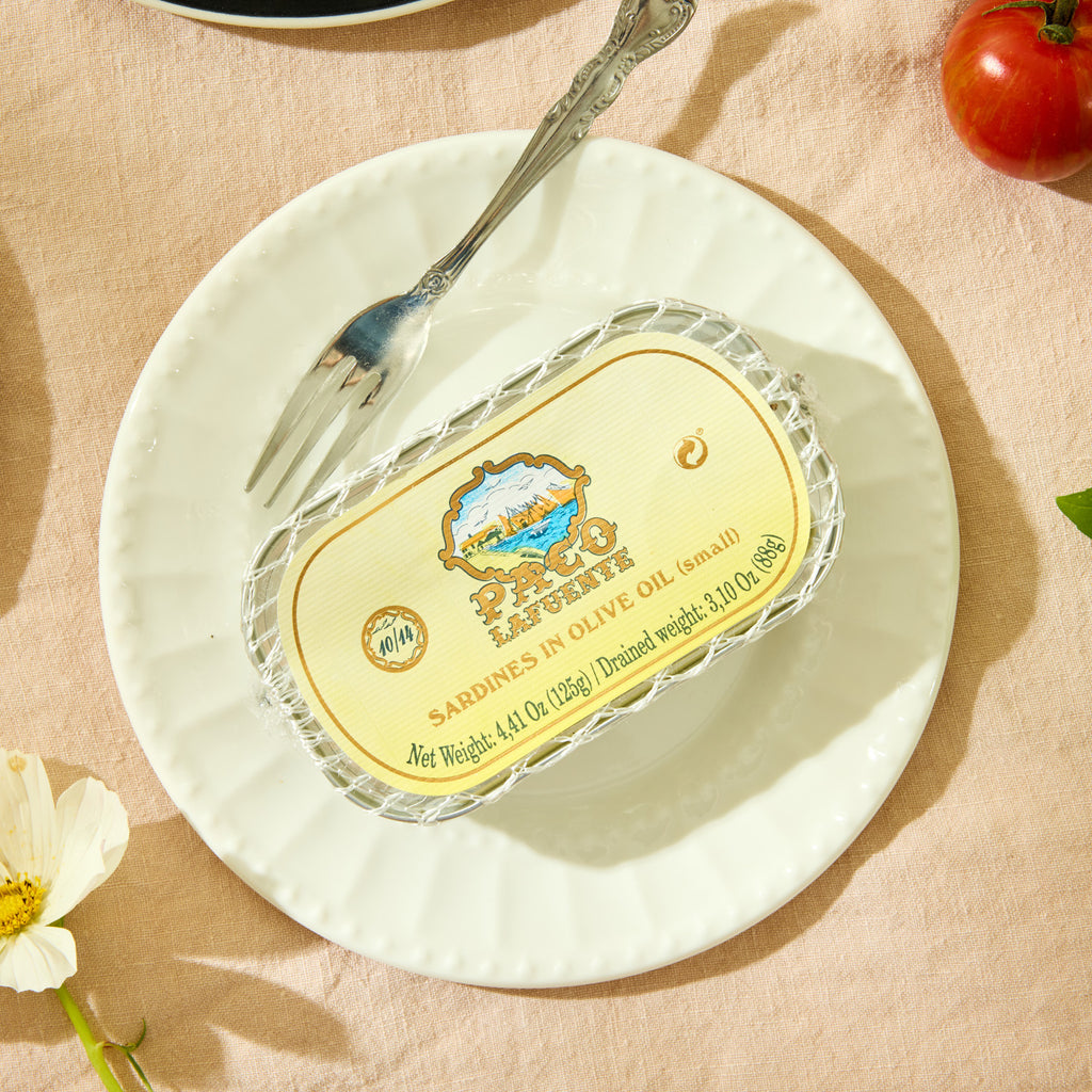 Paco Lafuente Small Sardines in Olive Oil 10/14
