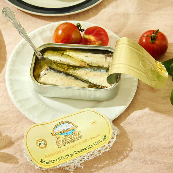 Paco Lafuente Small Sardines in Olive Oil 10/14