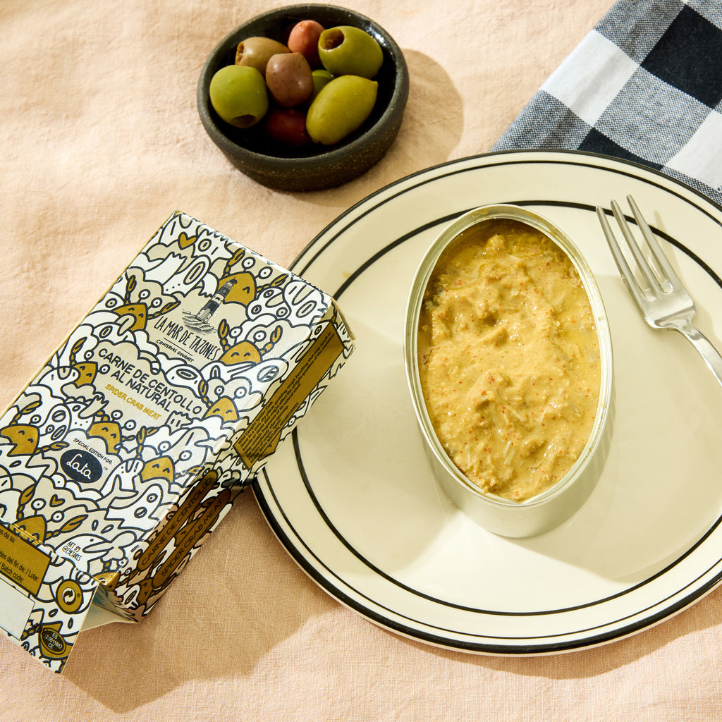 La Mar de Tazones Spider Crab Meat