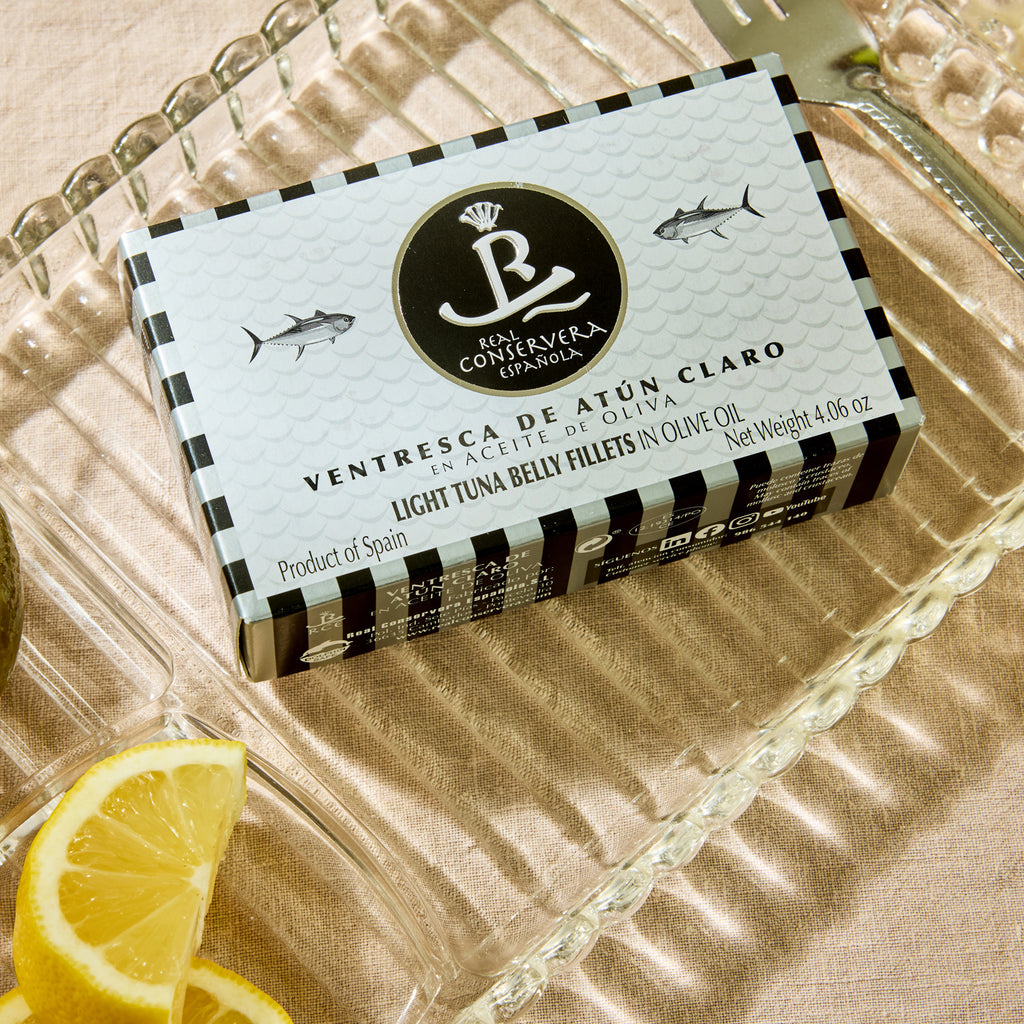 Real Conservera Española Yellowfin Tuna Belly "Ventresca" in Olive Oil