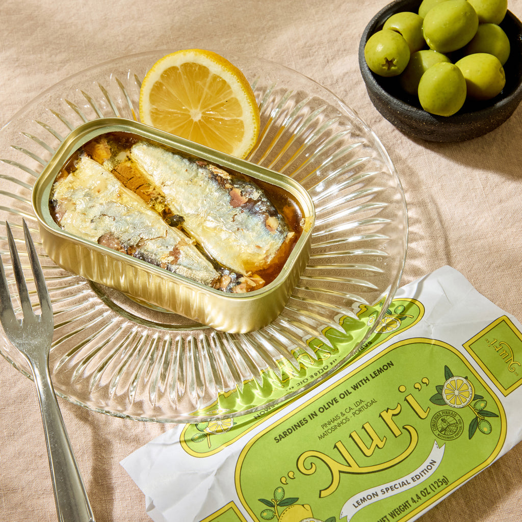 Nuri Sardines in Olive Oil with Lemon