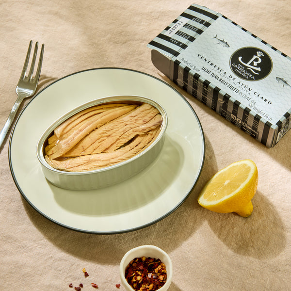 Real Conservera Española Yellowfin Tuna Belly "Ventresca" in Olive Oil