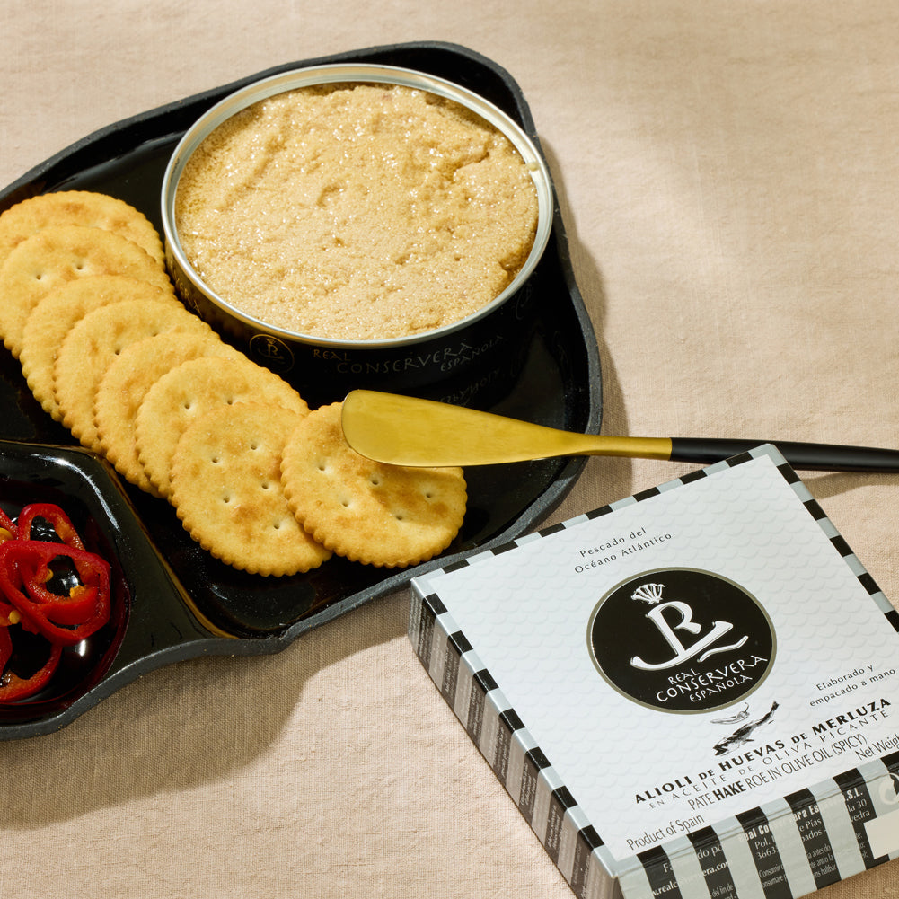 Real Conservera Española Hake Roe Pâté in Olive Oil (Spicy)