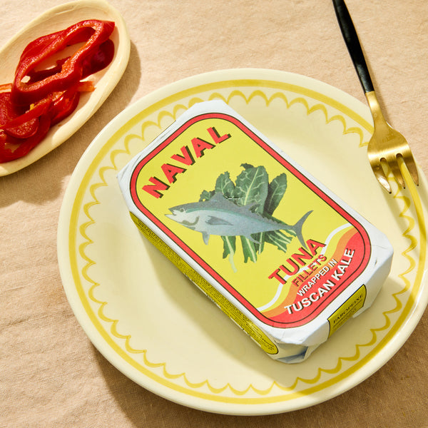 Naval Tuna Fillets in Tuscan Kale