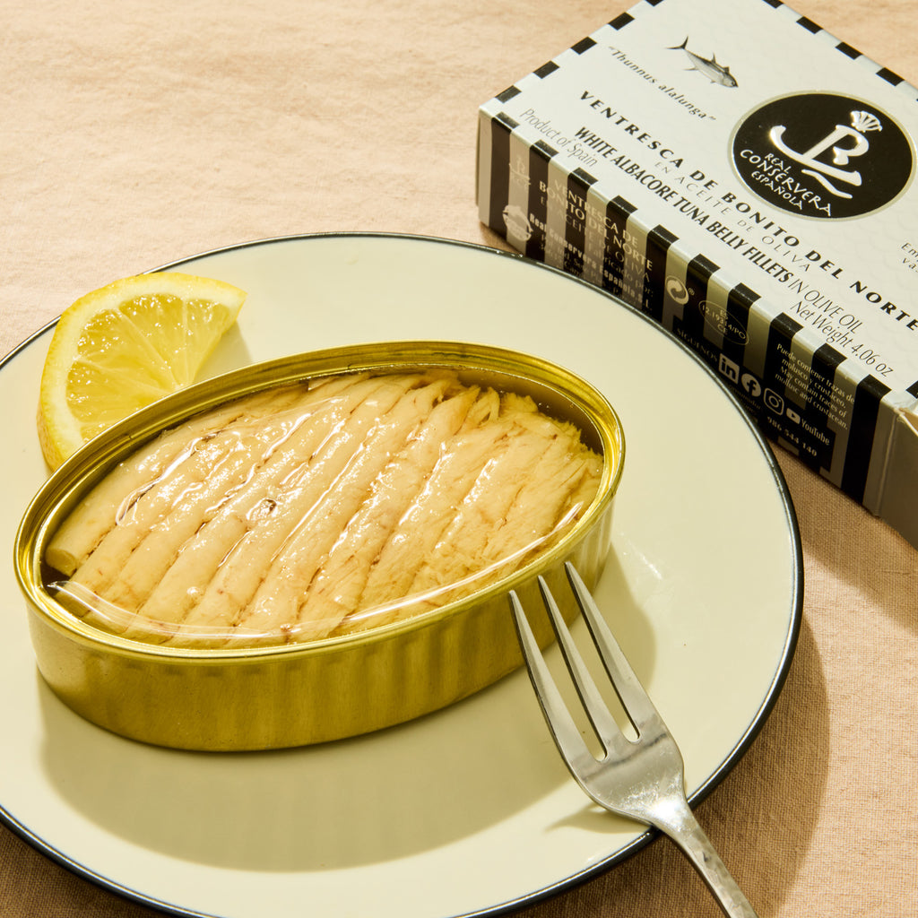 Real Conservera Española White Tuna Belly in Olive Oil "Albacore"