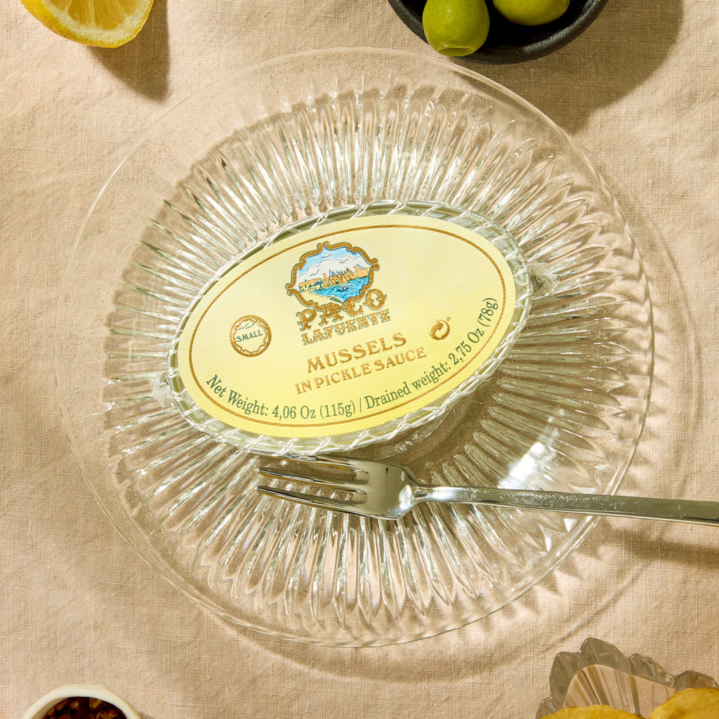 Paco Lafuente Mussels in Pickled Sauce