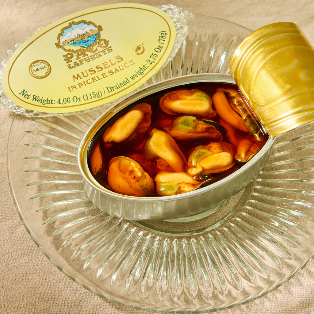Paco Lafuente Mussels in Pickled Sauce