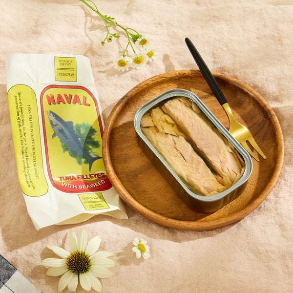 Naval Tuna Fillets with Seaweed