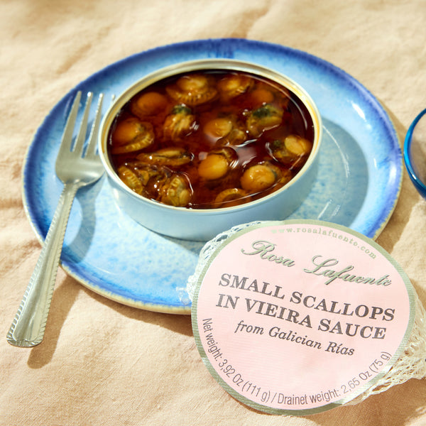 Rosa Lafuente Small Scallops in Vieira Sauce