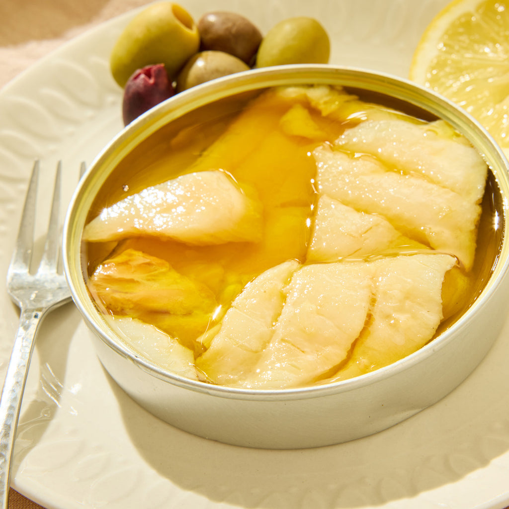 Lata Codfish in Extra Virgin Olive Oil