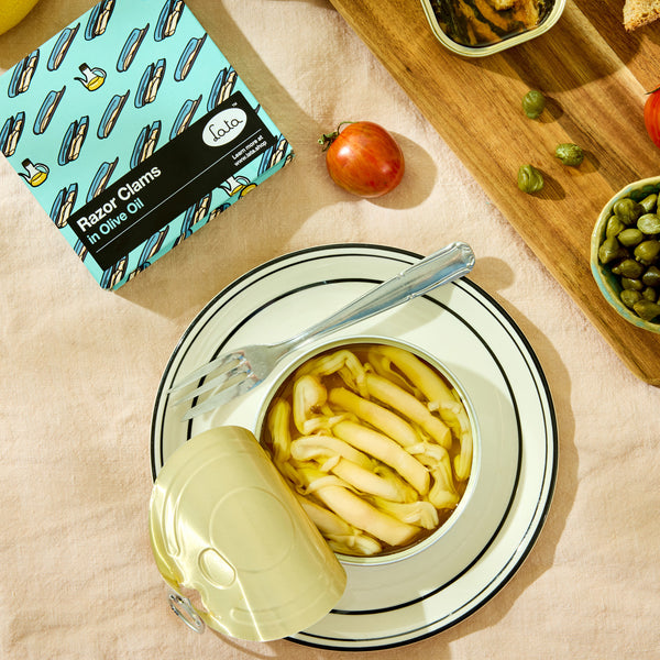 Lata Razor Clams in Olive Oil