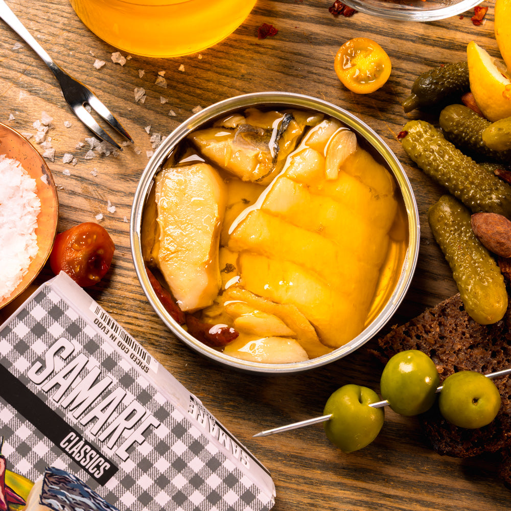 Samare Spiced Codfish in EVOO