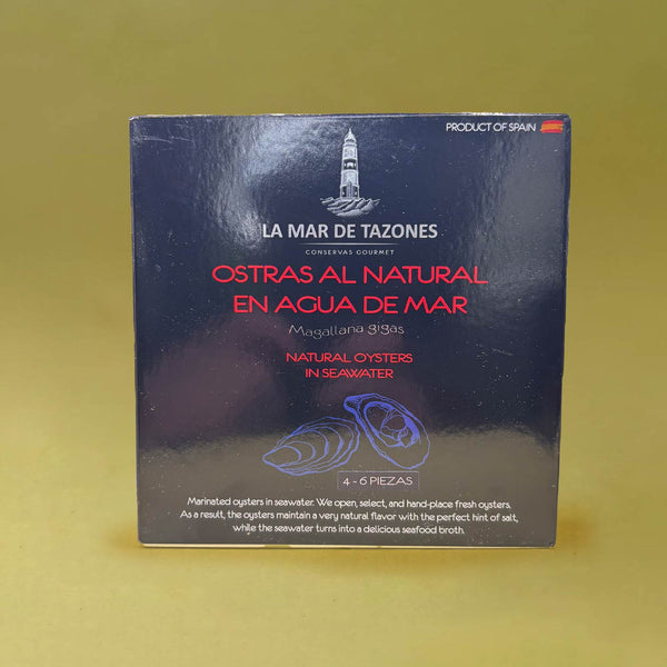 La Mar de Tazones Natural Oysters in Seawater