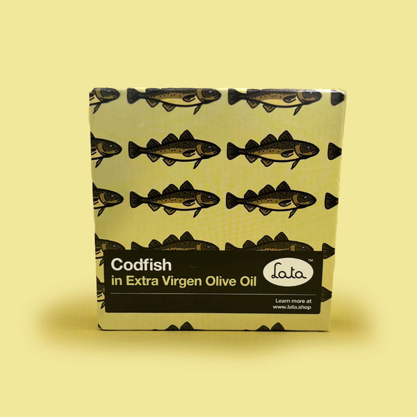 Lata Codfish in Extra Virgin Olive Oil