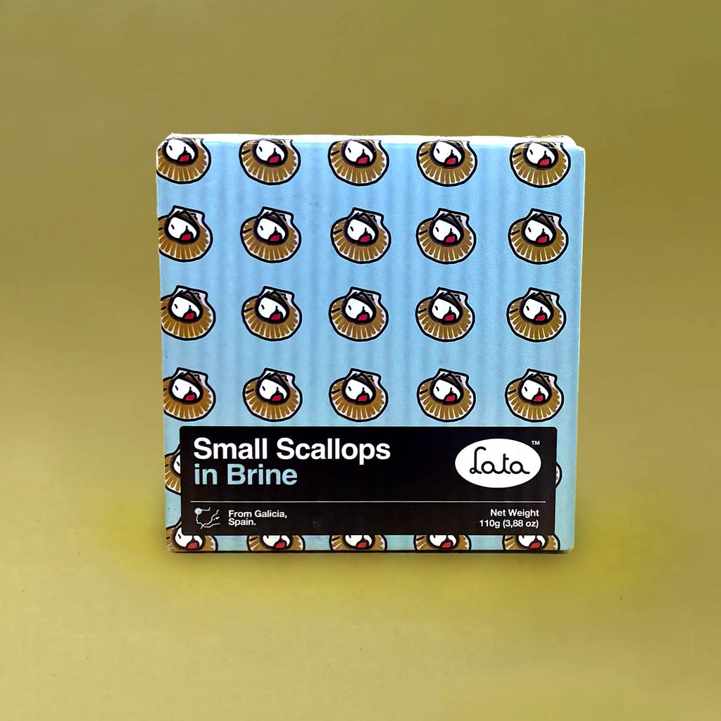 Lata Small Scallops in Brine
