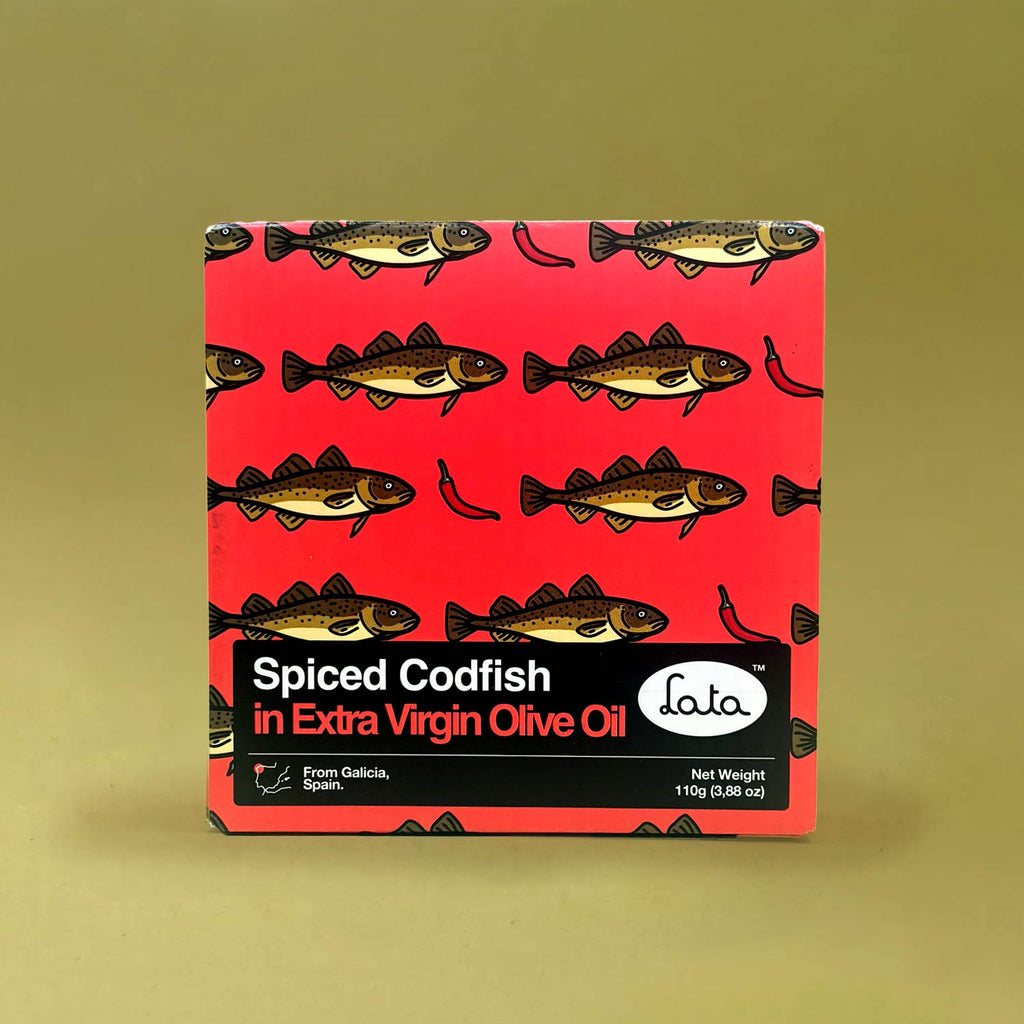 Lata Spiced Codfish in Extra Virgin Olive Oil