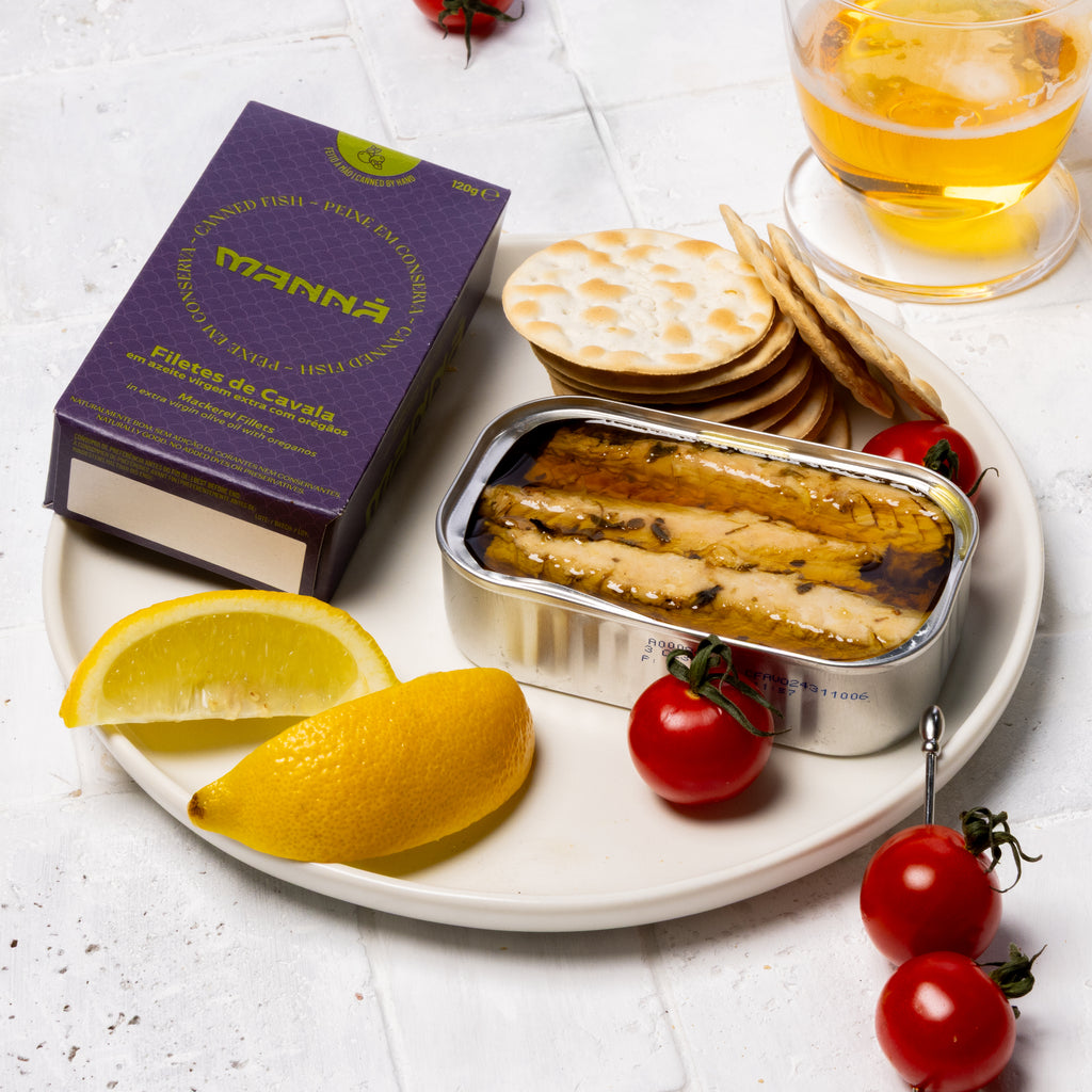 Manná Mackerel Fillets with Oregano in EVOO