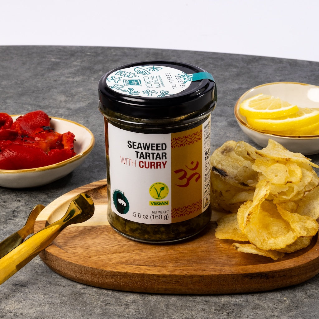 Porto-Muiños Seaweed Tartar with Curry