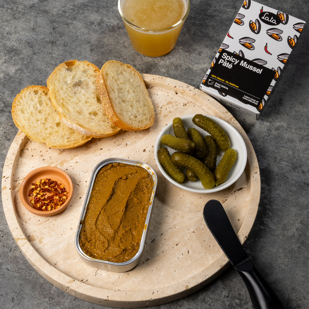 Lata Spicy Mussel Pâté