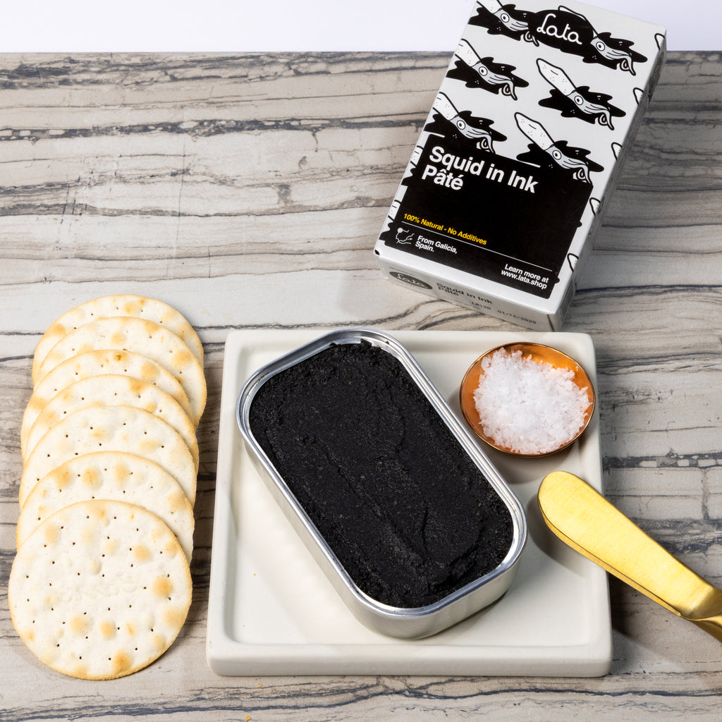 Lata Squid in Ink Pâté