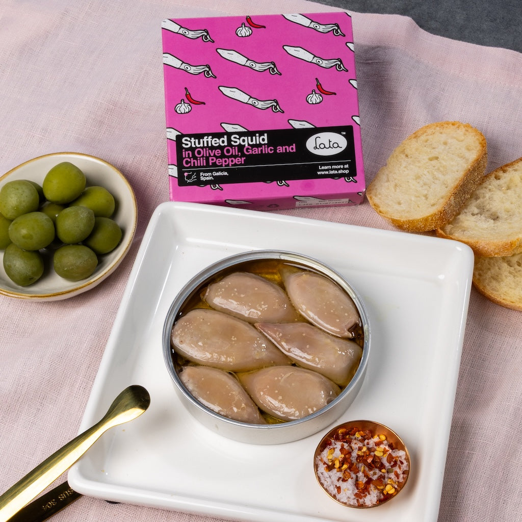 Lata Stuffed Squid Trio
