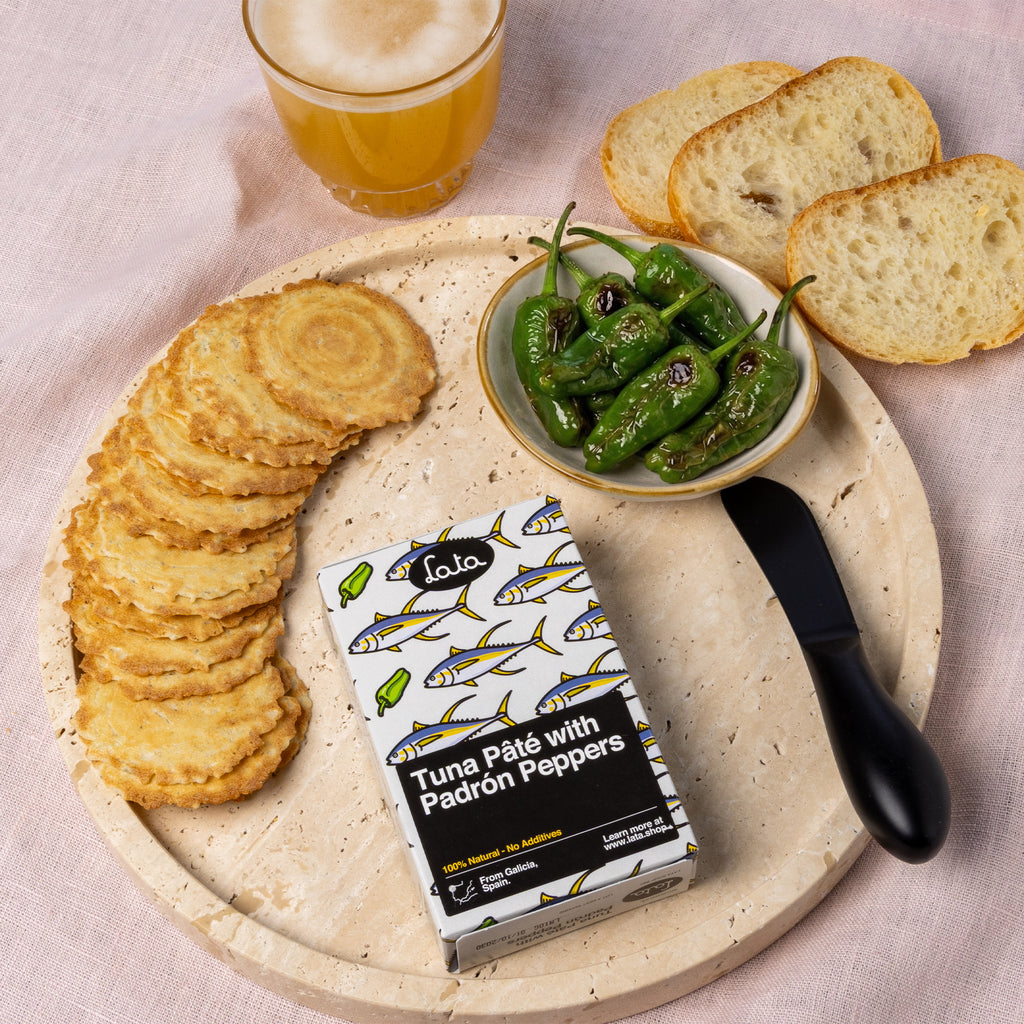 Lata Tuna Pâté with Padrón Peppers