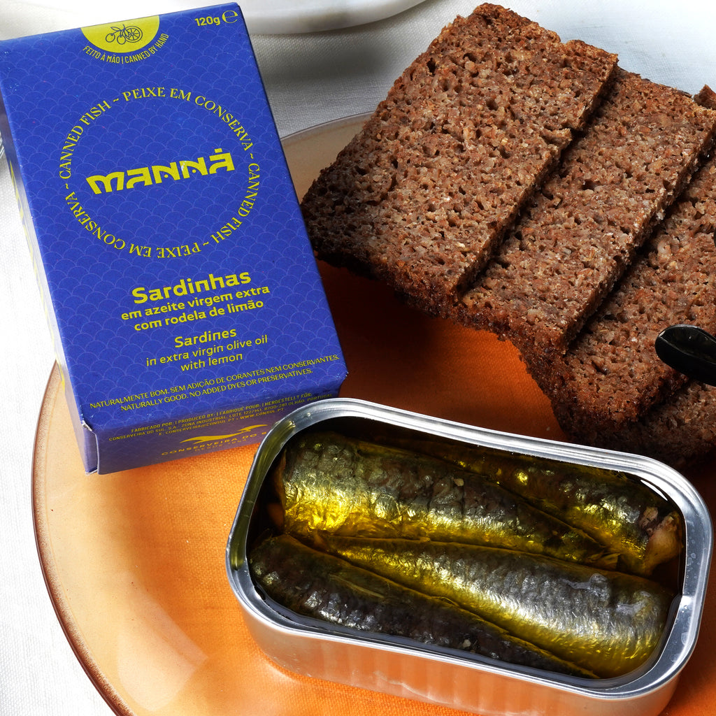 Manná Sardines with Lemon in EVOO