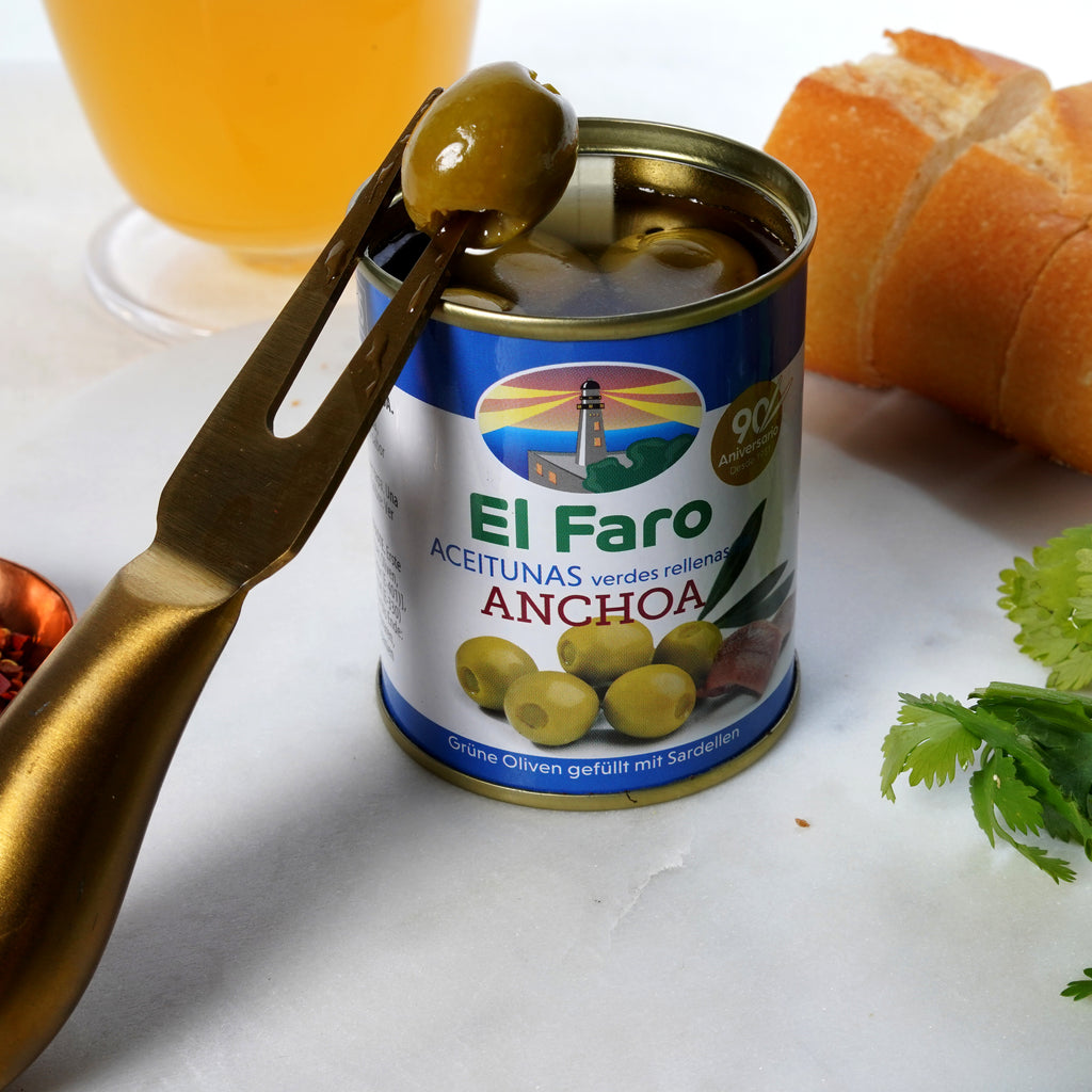 El Faro Manzanilla Olives Stuffed with Anchovy