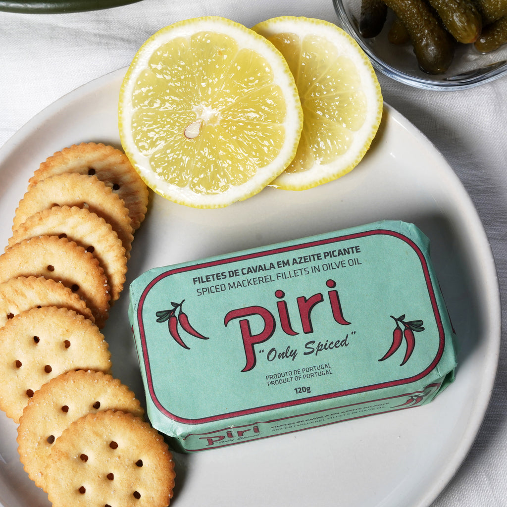 Piri Spiced Mackerel Fillets in Olive Oil