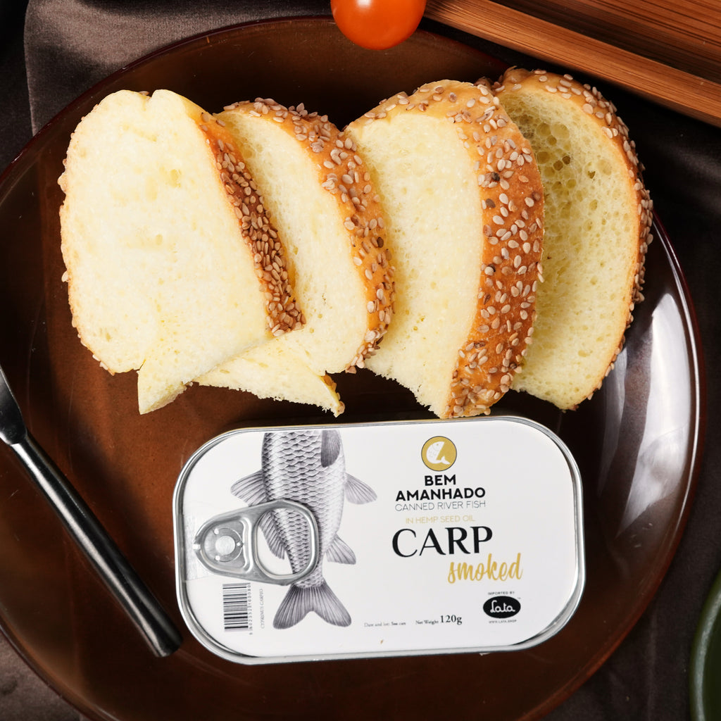 Bem Amanhado Smoked Carp in Extra Virgin Olive Oil