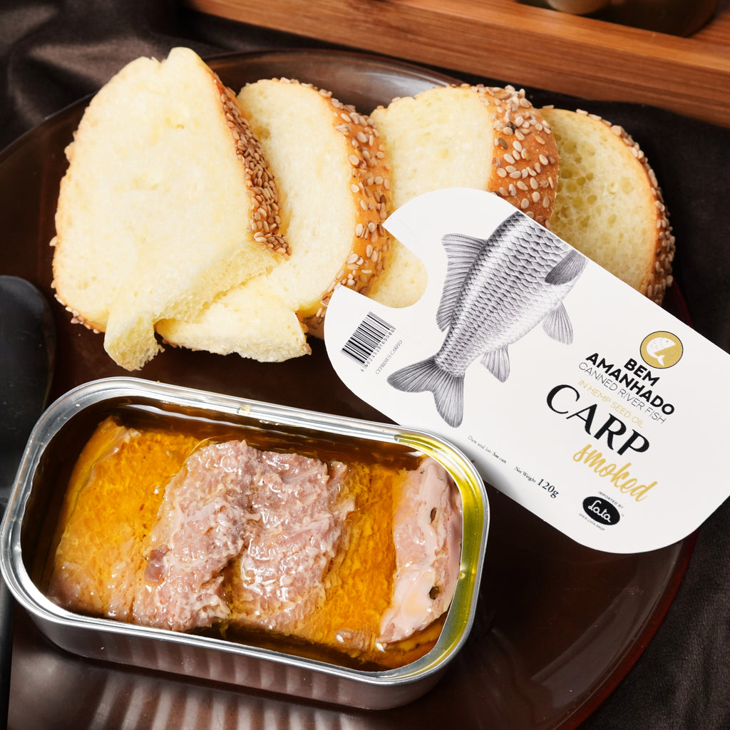 Bem Amanhado Smoked Carp in Extra Virgin Olive Oil