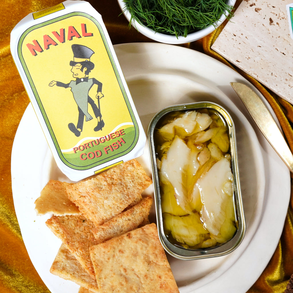 Naval Portuguese Codfish in Olive Oil