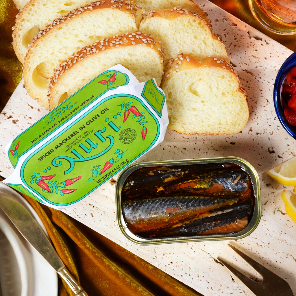 Nuri Spiced Mackerel in Olive Oil