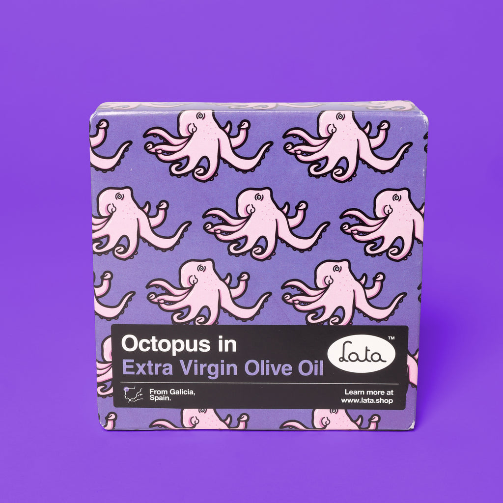 Lata Octopus in Extra Virgin Olive Oil