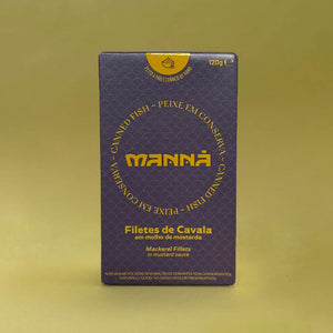 Manná Mackerel Fillets In Mustard Sauce (120gr)