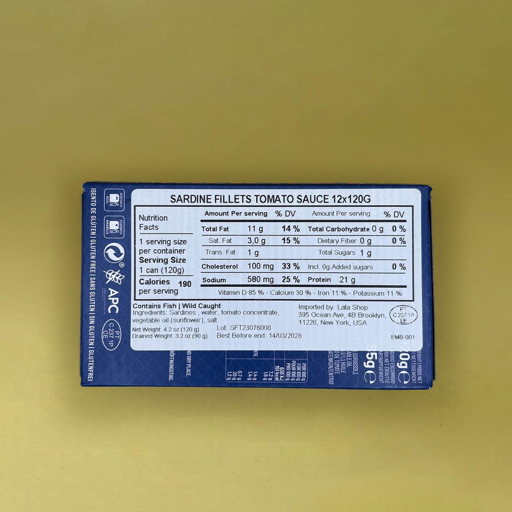 Manná Sardine Fillets in Tomato Sauce