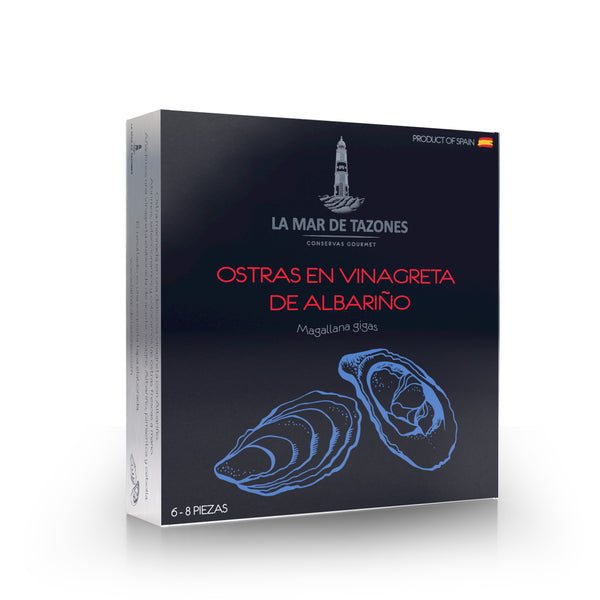 La Mar de Tazones Natural Oysters in Albariño Vinaigrette