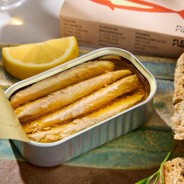 Maria Organic Spiced Mackerel Fillets in Organic EVOO