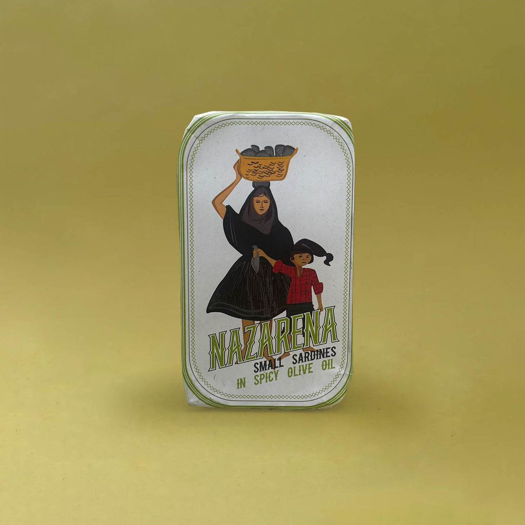 Nazarena Small Sardines in Spicy Olive Oil