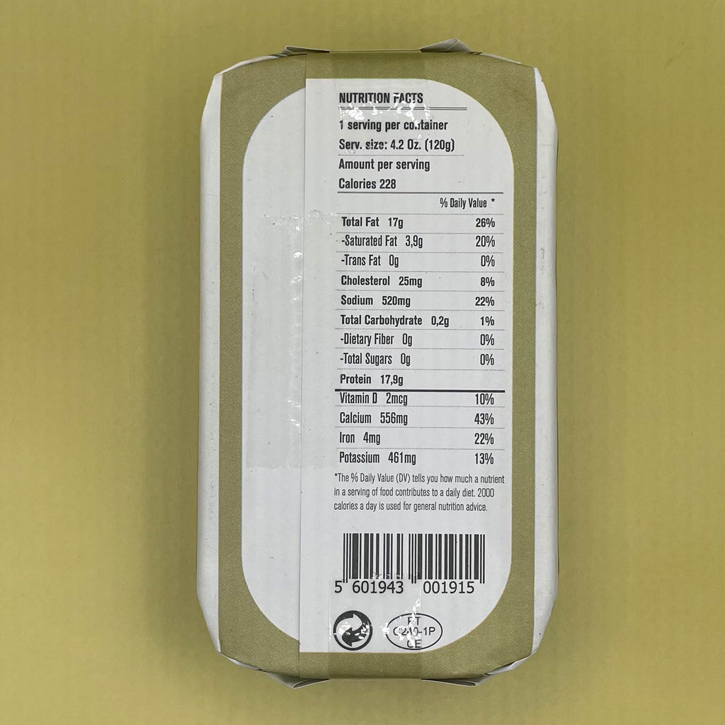 Nutritional Information for Nazarena Sardines in Olive Oil