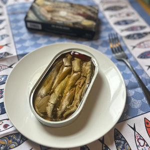 Olasagasti Anchovies Donostiarra (Basque) Style in an opened tin