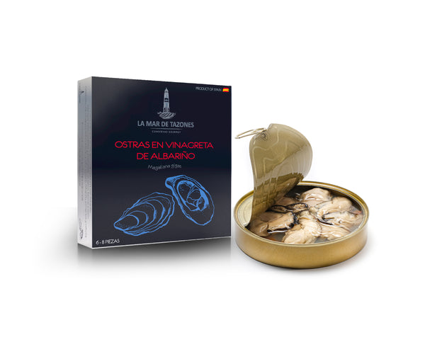 La Mar de Tazones Natural Oysters in Albariño Vinaigrette