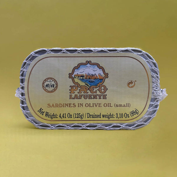 Paco Lafuente Small Sardines in Olive Oil (125gr)