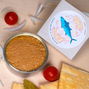 José Gourmet Pickled Tuna Pate - served out of the can